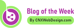 Blog of the week by CNXWebDesign.com